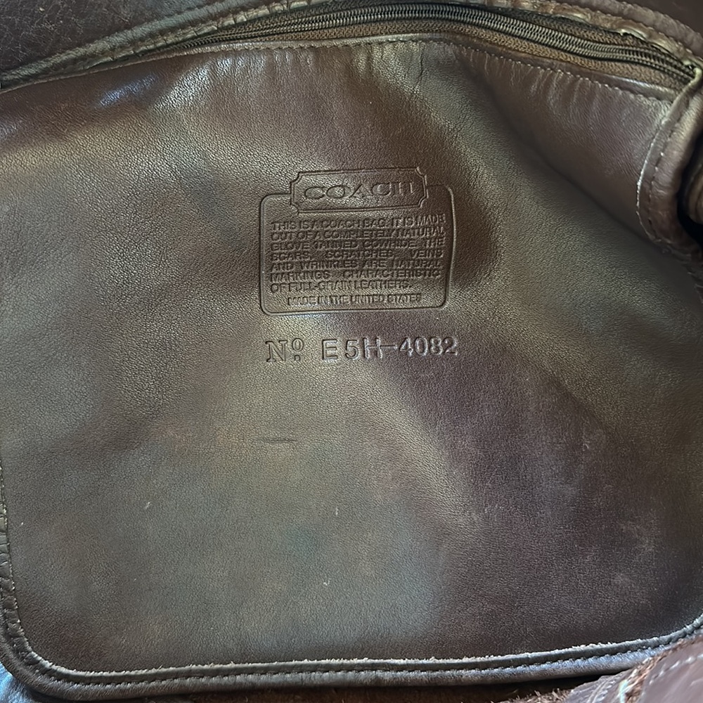 Vintage large Coach tote - Picture 14 of 15